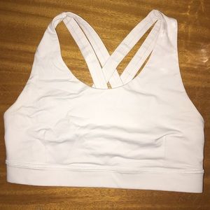 White Lululemon Sports Bra